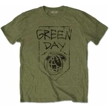 Merch Green Day: Tričko Organic Grenade S 2022