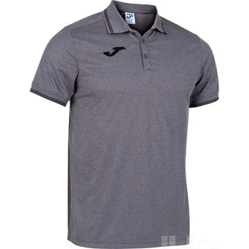Pánské tričko Polokošile JOMA CAMPUS III, barva šedá, velikost 4XS