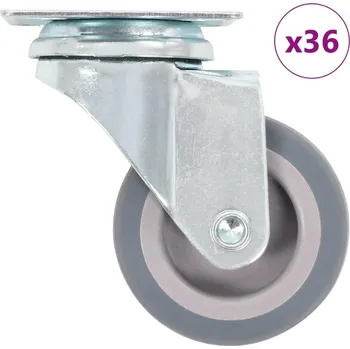 zvedák vidaXL 36 ks otočná kolečka 50 mm [277902]
