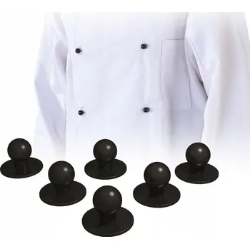 Knoflík Knoflík kuchařský na rondon, barva Černá