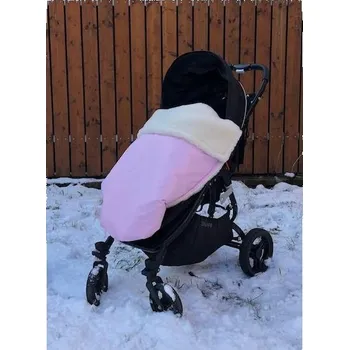 Dětská deka Kaarsgaren Baby Pink zimní deka merino nepadací