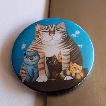 Dekorativní magnet Zuzana Honsová Batul velký štastný táta magnet 56 mm