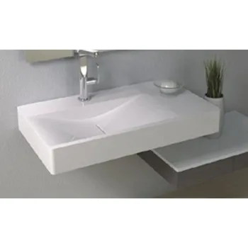 Umyvadlo Umyvadlo z litého mramoru MONZA Lesk