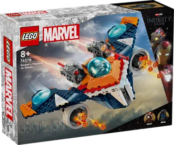 Stavebnice LEGO LEGO Marvel 76278 Rocketův tryskáč Warbird vs. Ronan