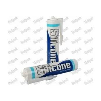 stavební silikon Unipak Sanitární silikon, bezbarvý, 300 ml (6700234)