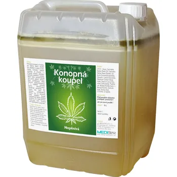 Koupelová pěna MEDISTAR CZ Konopná koupel 5L