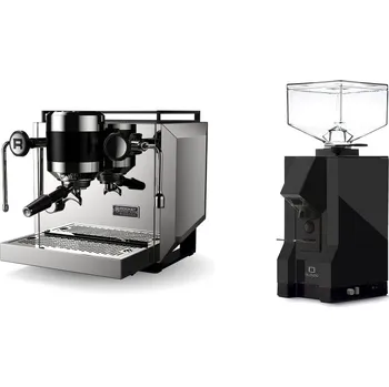 Kávovar Rocket Espresso Bicocca, stainless silver + Eureka Mignon…