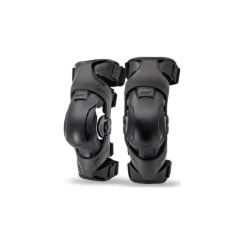 Motocyklový chránič kolene a holeně Dětské ortézy na kolena POD K4 2.0 Youth Knee Brace Graphite Black, Velikost Dětská - Youth
