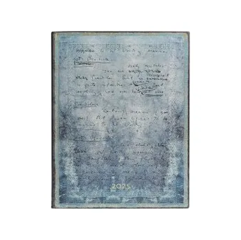 Cizí jazyk Wilde, The Importance of Being Earnest (Embellished Manuscripts Collection) Ultra 12-month Day-at-a-time Softcover Flexi Dayplanner 2025 (Elastic Band – Paperblanks (EN)