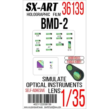 Plastikový model 1/35 Holographic film BMD-2 (HOBBYB/PANDA)