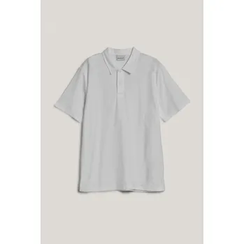 Pánská košile POLOKOŠILE GANT TEXTURED POLO EGGSHELL