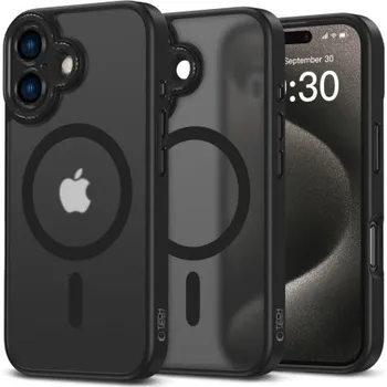 Telefonní příslušenství Tech-Protect | Tech-Protect MagCam MagSafe kryt na iPhone 16, černý