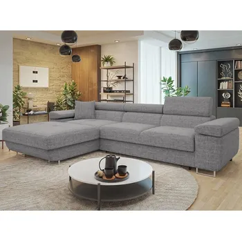 Obývací pokoj VENETI LABUS MINI šedá 1, levý roh