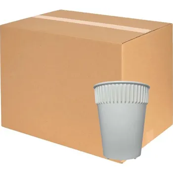 Jednorázové nádobí popkornovač.cz® Vratný kelímek na horké nápoje 300ml, béžový (10KS V BALENÍ)