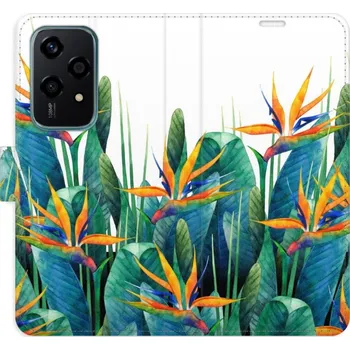 Pouzdro na mobilní telefon Flipové pouzdro iSaprio - Exotic Flowers 02 - Honor 200 Lite