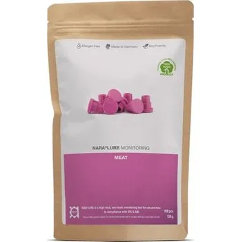 Hubení hlodavce NARA LURE 100 ks Maso - Netoxická návnada