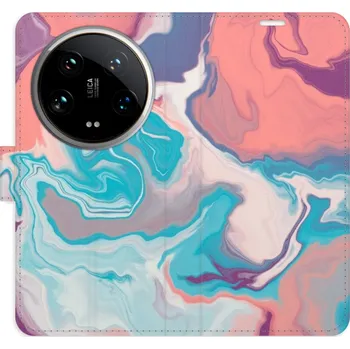 Pouzdro na mobilní telefon Flipové pouzdro iSaprio - Abstract Paint 06 - Xiaomi 14 Ultra