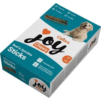 Pamlsek pro psa Calibra Joy Dog Chewy Beef & Spirulina Sticks SET 50 ks + Doprava zdarma