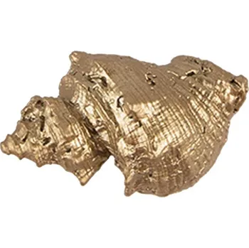 Dveřní kování Zlatá úchytka ve tvaru mušle - 4*3*3 cm / S2 cm