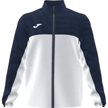 Šusťáková bunda JOMA MONTREAL, barva bílá - tmavě modrá, velikost 4XS