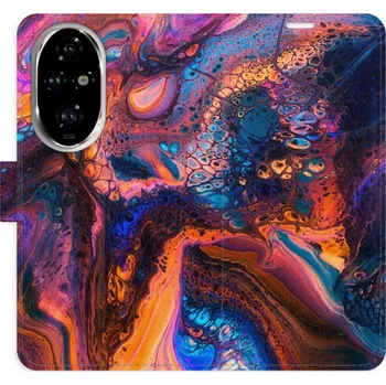 Pouzdro na mobilní telefon Flipové pouzdro iSaprio - Magical Paint - Honor 200 Pro