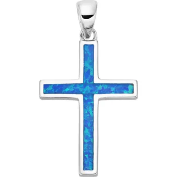 Řetízek Jan Kos jewellery Stříbrný přívěsek s opálem MHT-2028/SL00