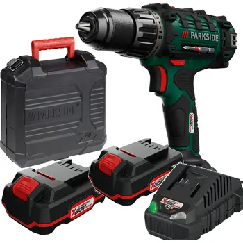 Aku Vrtačka bezpříklepový Parkside 20 V 65 W