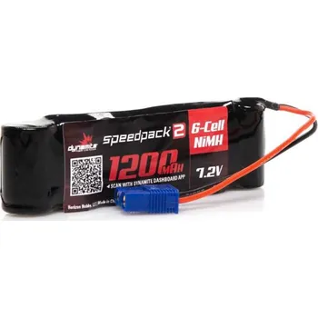 Dynamite NiMH Speedpack2 7.2V 1200mAh EC3