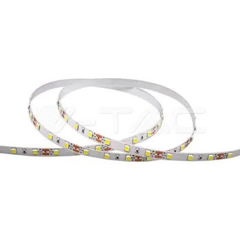 LED páska V-TAC LED pásek 8W 4040 60LED/m 12V 6400K IP20 5m Barevná teplota (К): Neutrální bílá 4000K VT-4040
