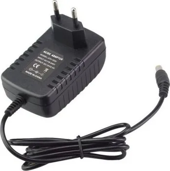 Garážová vrata Napájecí zdroj s vidlicí 12 VDC