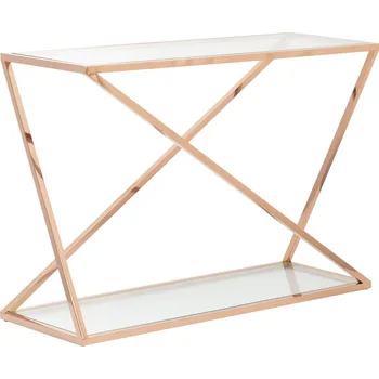 Konzolový stolek Konzola Vertigo rose gold 120x40x80cm, 120 x 40 x 80 cm