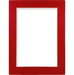 Fotorámeček Lenna Rozměr: A1 - 59,4 x 84 cm, Barva: Červená, Typ zasklení: Plexi