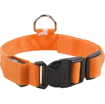 Obojek pro psa Surtep Animals LED Obojek pro psa Mesh Barva: Žlutá, Velikost: XS