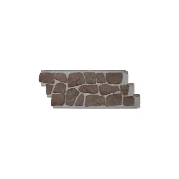 Obklad Fasádní obklad - panel NOVIK Field Stone FS100 - 520 Brown Stone /0,460 m2