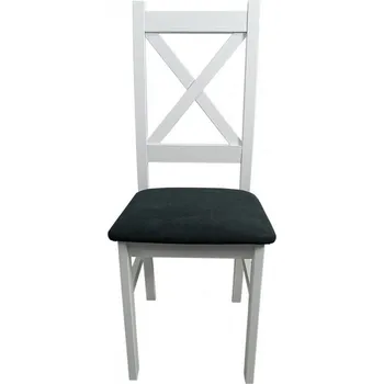 Jídelní židle Jídelní čalouněná židle BINGO barva bílá/potah Moric 8