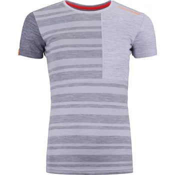 Dámské funkční triko Ortovox W's 185 Rock'n'Wool Short Sleeve Grey Blend M