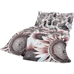 Stanex Saténové povlečení Slunečnice 140x200 70x90