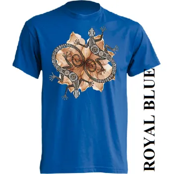 Dívčí tričko levne-detske-bavlnene-tricko-dekorace-jesterky Barva: Royal blue - královsky modrá, velikost: 140