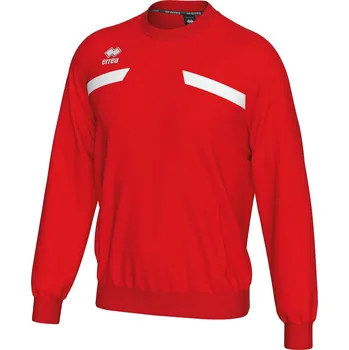 Pánská mikina ERREA´ ERREA MATT Tréninková mikina BARVA: červená - bílá, Velikost: XXS Hřejivá, měkká a prodyšná mikina s potním páskem a kapsami na zip pro chladné dny