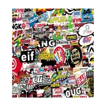 Polep vozidla Stickerbomb TLK-104 auto wrap fólie 152x1000cm - interiér/exteriér