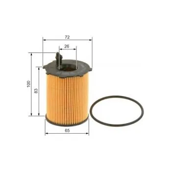 Auto-moto Olejový filtr Peugeot 5008 (0U_, 0E_) - 1.6 BHDi120, 1.6 BHDi115