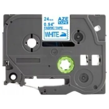 Pásek do tiskárny Naplnka Kompatibilní páska s Brother TZe-FA5, 24mm x 3m, modrý tisk / bílý