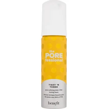 Kosmetika Benefit The POREfessional Tight 'N Toned Pore-Refining AHA + PHA Toning Foam - Tonizační pleťová pěna 133 ml