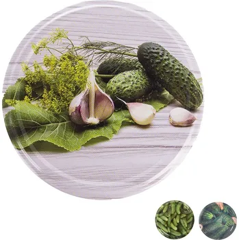 ORION Zavařovací víčko Bio 82 10 ks mix zelenina