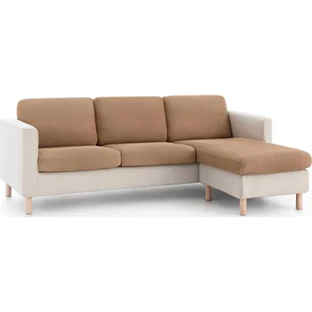 Napínací potah PovlečemeVás Napínací potah na sedák/opěrák sedačky béžová