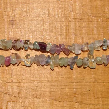 Náhrdelník Fluorit náhrdelník sekaný, , skladem