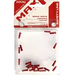 koncovka lanka AL MAX1 červená s osazením 20ks