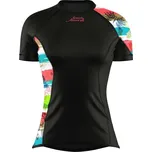 Dámské funkční triko krátký rukáv BUTTERFLY černá Bamboo Ultra