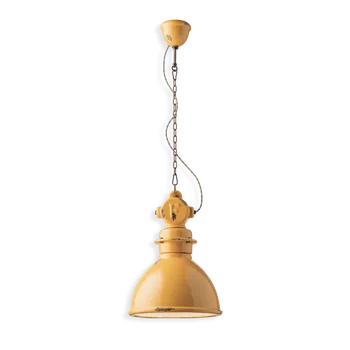 Ferroluce Závěsné retro svítidlo INDUSTRIAL, Ø 30 cm, 1xE27