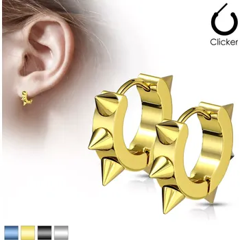 Náušnice Náušnice z chirurgické oceli s Hroty